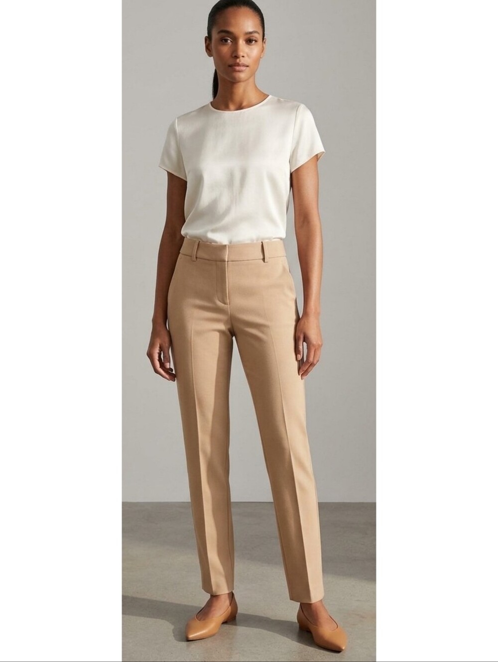 J.Crew 365 Cameron Pants In Tan Size 0